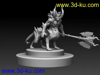3D打印模型狮骑魔王的图片