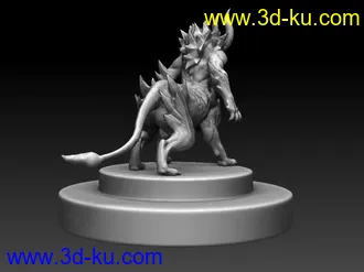 3D打印模型狮骑魔王的图片