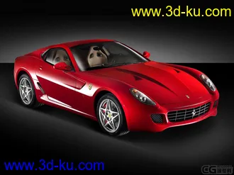 3D打印模型Ferrari 599 GTB Fiorano的图片