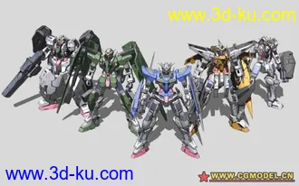 3D打印模型GN-004 Gundam Nadleeh的图片