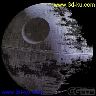 3D打印模型星球大战死星 deathstar的图片