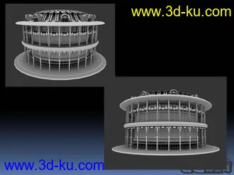 3D打印模型大剧院的图片