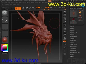 3D打印模型龙头大家指教！～的图片