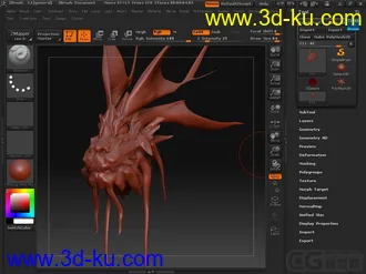 3D打印模型龙头大家指教！～的图片