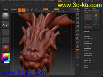 3D打印模型龙头大家指教！～的图片
