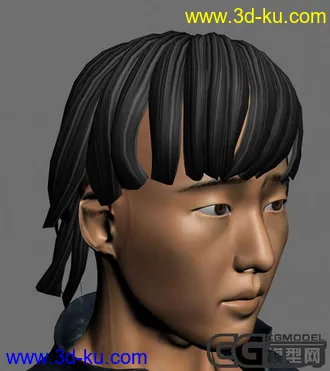 人物模型,带法线和贴图的图片