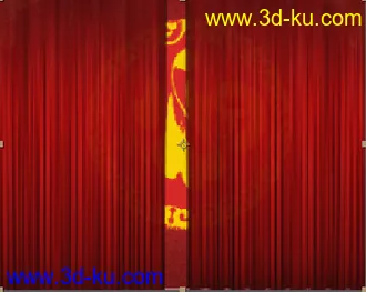3D打印模型幕布的图片