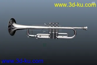 3D打印模型小号的图片