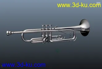3D打印模型小号的图片