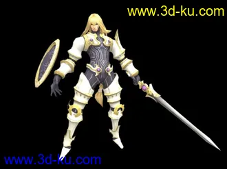 3D打印模型一套高品质的角色低模  带贴图的图片