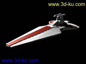 3D打印模型猎兵级歼星舰的图片