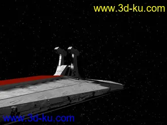 3D打印模型猎兵级歼星舰的图片