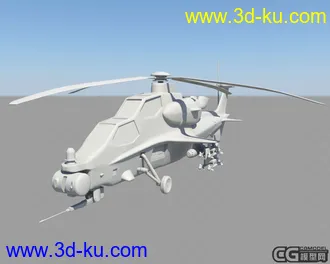 3D打印模型直升机，新手初做。的图片