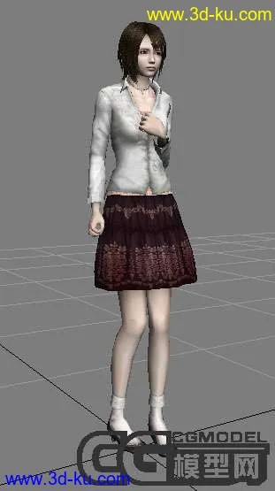 WII恐怖冒险《零-月蚀之假面》女主角～月森円香～模型的图片4