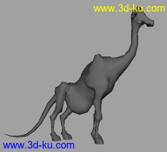 3D打印模型游戏人物与怪兽低模的图片