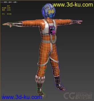 3D打印模型男人的图片