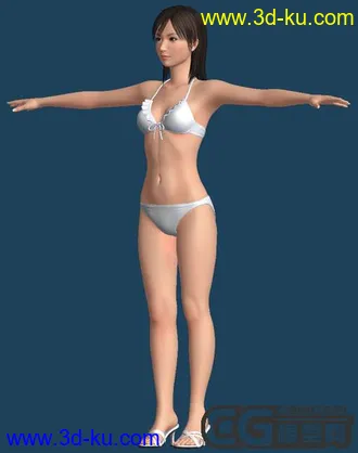 3D打印模型美女的图片