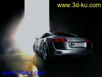 超炫，国内一线模型师制作的奥迪A8，有工程，带材质，带贴图，欢迎下载！的图片