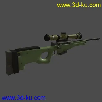 3D打印模型阻击枪的图片