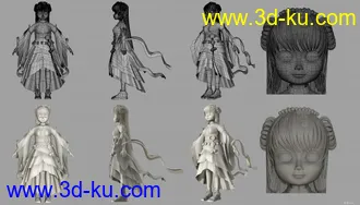 3D打印模型碧瑶的图片