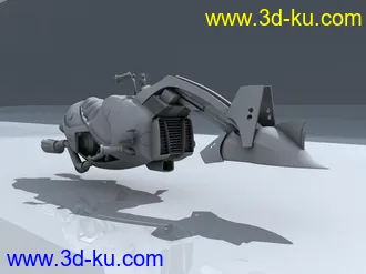3D打印模型飞行摩托的图片