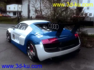3D打印模型Audi R8 for 24Hours LeMens的图片