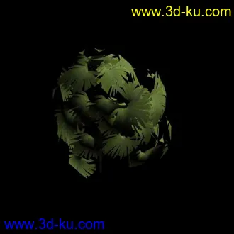 3D打印模型简模  植物的图片