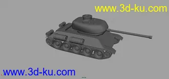 3D打印模型一个坦克的图片