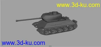 3D打印模型一个坦克的图片