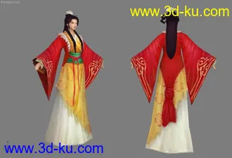 3D打印模型诛仙女角色的图片