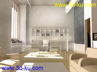 3D打印模型室内场景的图片