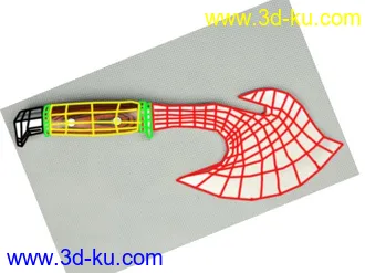 3D打印模型斧头。嘎嘎。。。求支持哈的图片