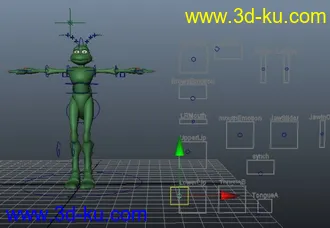 3D打印模型绑定很好的动画篇角色的图片
