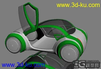 3D打印模型概念车的图片