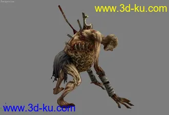 3D打印模型僵尸的图片