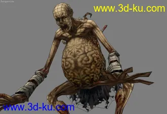 3D打印模型僵尸的图片