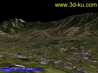 3D打印模型尘埃2-克罗地亚Rally-第二段山体的图片