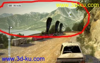 3D打印模型尘埃2-克罗地亚Rally-第二段山体的图片