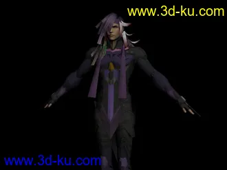 3D打印模型FF13-2 Lighting Serah Snow Caius Hope(已更新)的图片