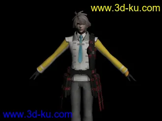 3D打印模型FF13-2 Lighting Serah Snow Caius Hope(已更新)的图片
