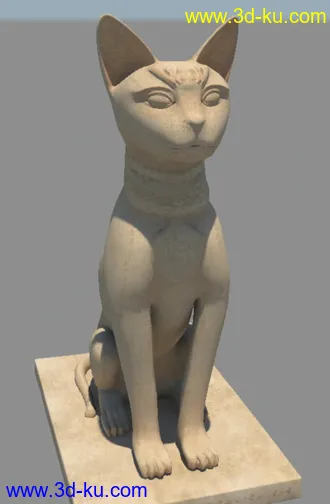 3D打印模型【超华丽壮观！！】埃及雕像大全集（含全部材质+高精贴图）的图片