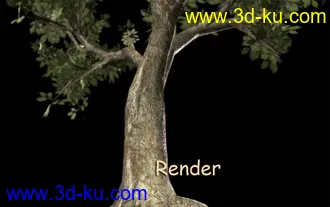 3D打印模型一棵树的图片