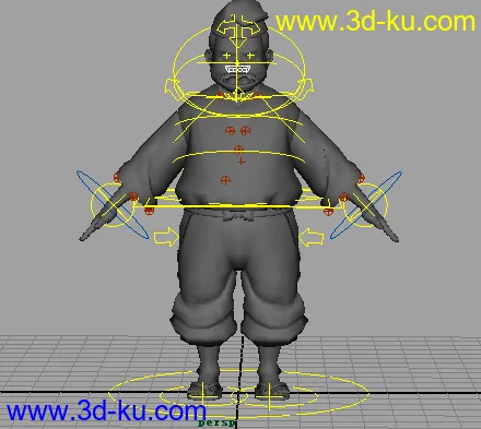 日本外包精品角色+绑定模型的图片1