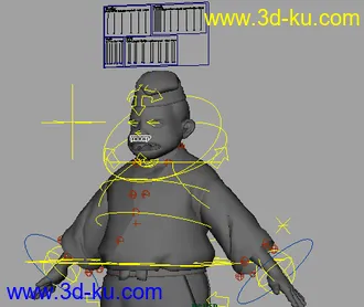 3D打印模型日本外包精品角色+绑定的图片
