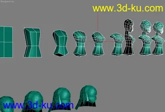 3D打印模型身体建模教程的图片