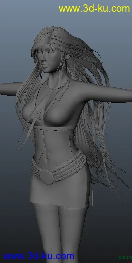 女人体（收集）28MB，6个模型的图片