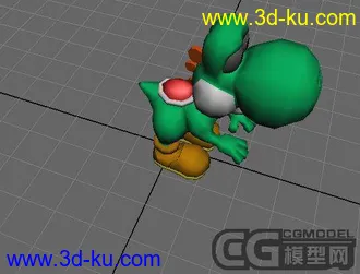 3D打印模型maya耀西的图片