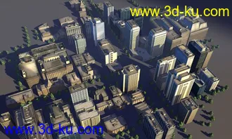3D打印模型城市配楼的图片