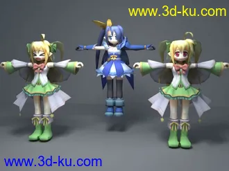 3D打印模型山本大妈的游戏（花咲く乙女と恋の魔導書）里萝莉MM的图片