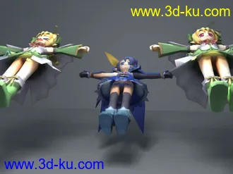 3D打印模型山本大妈的游戏（花咲く乙女と恋の魔導書）里萝莉MM的图片